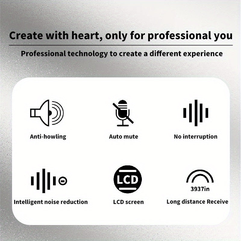 The Four-channel Handheld Lavalier Wireless Microphone System Boasts Professional Sound Quality And Is Ideal For Various Event Settings, Including Parties, Weddings, Churches, And Stages, Enhancing Your Performance With Ultra-high Frequency Effects