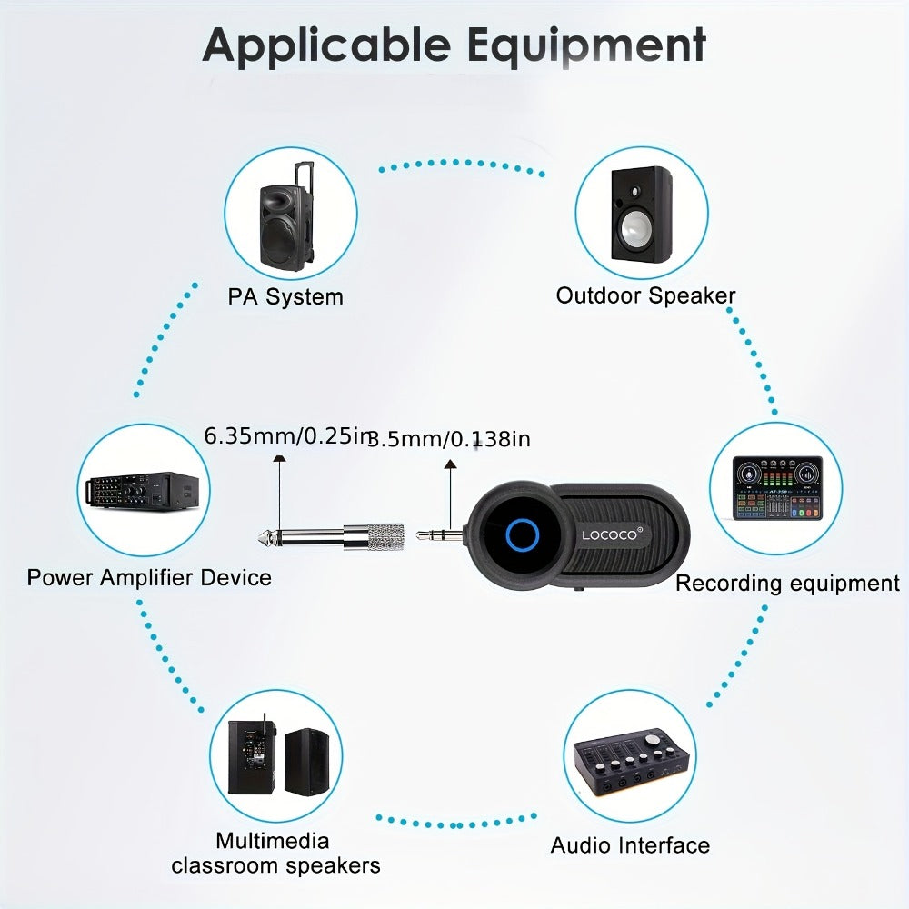 UHF Wireless Instrument Microphone for Saxophone, Brass and Winds