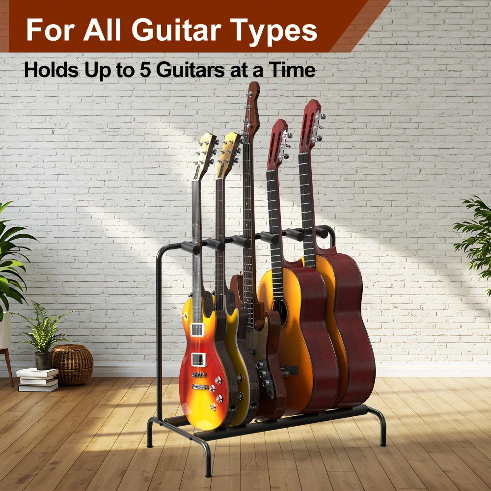 Guitar Stand, Foldable, Portable, Holder, Rack, Folding for Holding And Displaying Guitars
