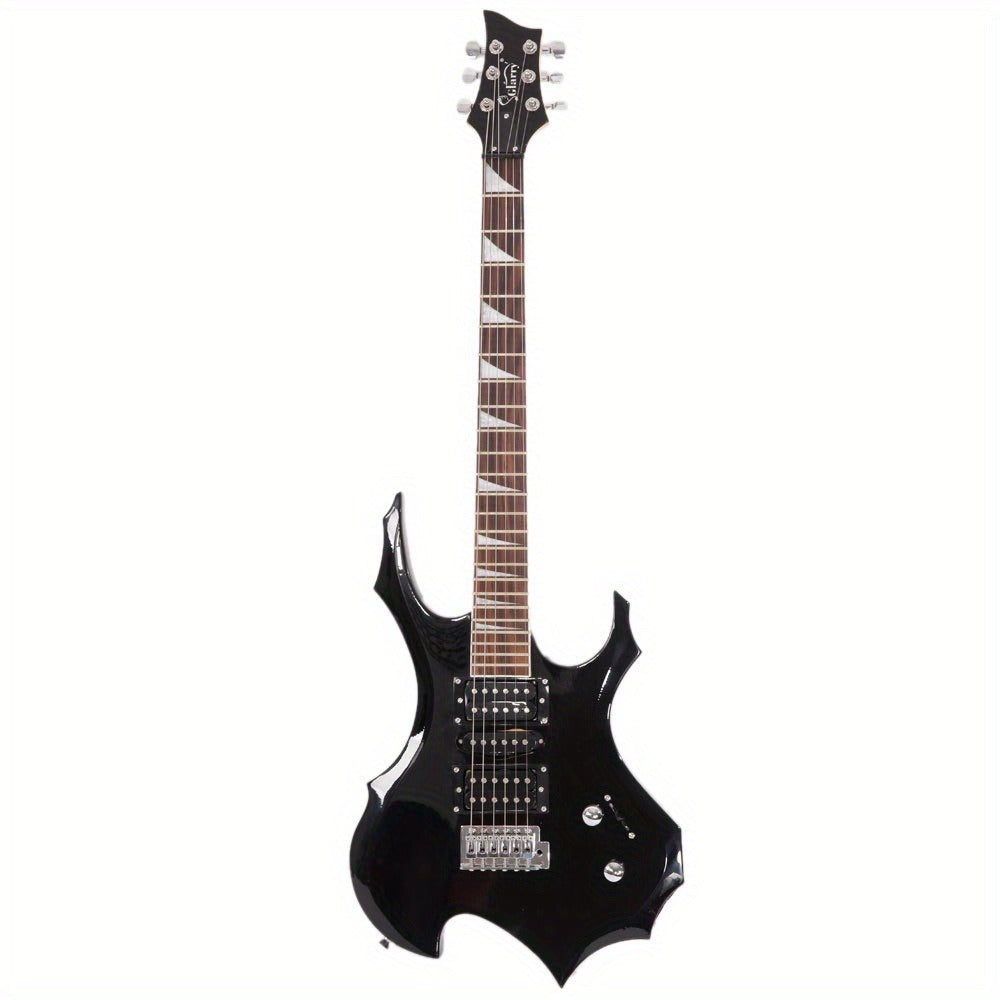 Electric Guitar, MOTOOS, Burning, Fire for Lessons and Practice