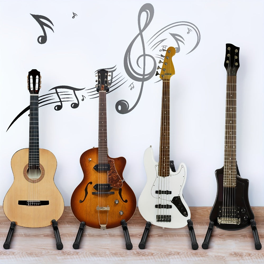 Guitar Stand, Foldable, 3pcs, Support for Holding And Displaying Guitars