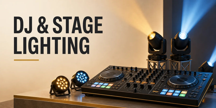 DJ and stage lighting