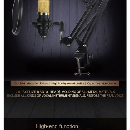 USB Audio Interface, 5Mm, USB, Adjustable, Condenser, Microphone for Recording