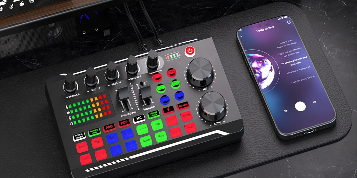 USB Audio Interface, 36V, USB, Podcast, Equipment, Bundle for Recording and Streaming