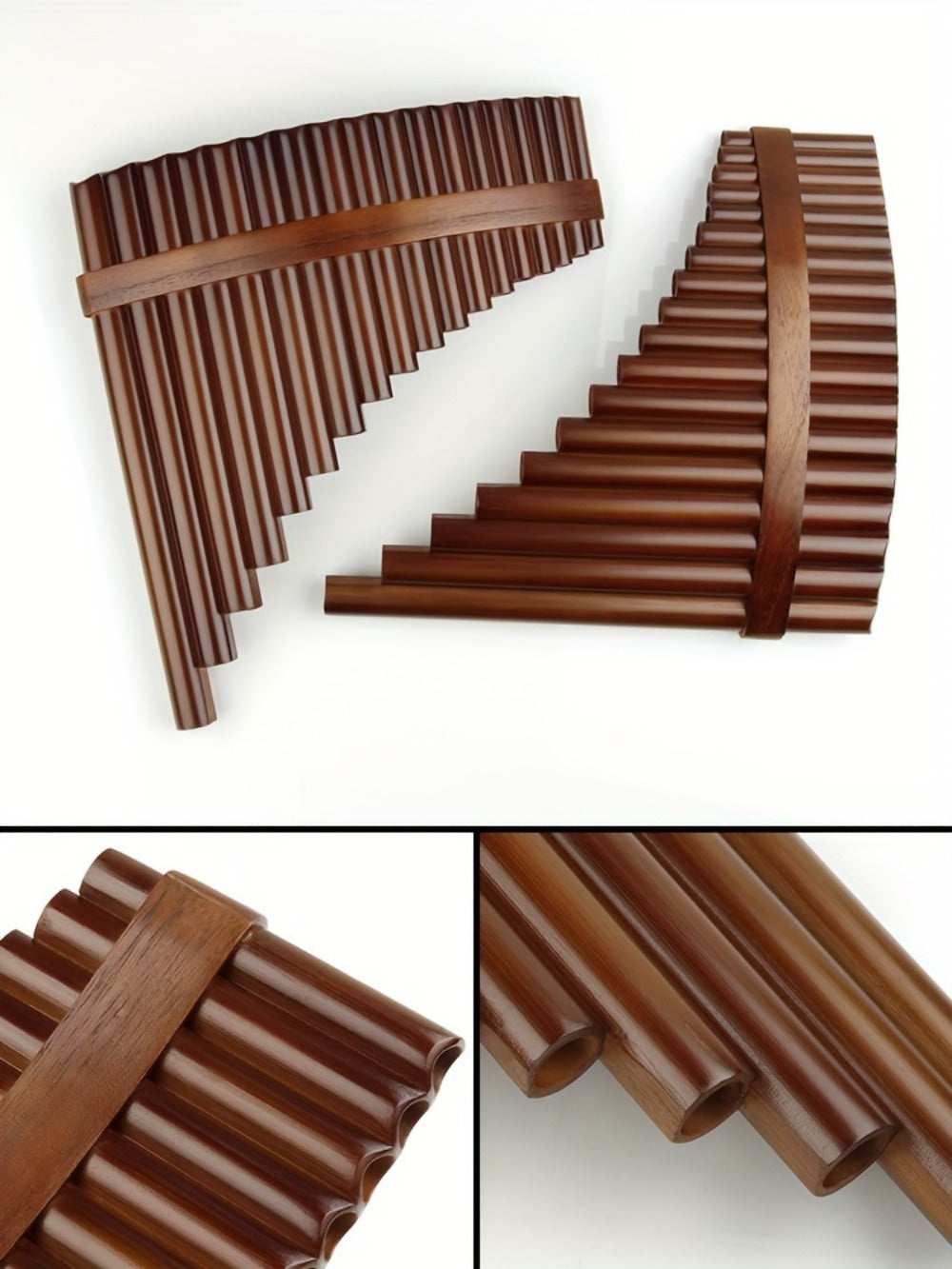 Pan Flute, Pipes, Bamboo, Made for Lessons and Practice for Home Practice, Rehearsal