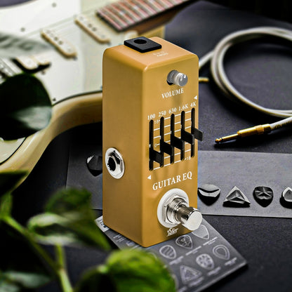 Guitar Effects Pedal, 100Hz, USB, Adjustable, ISET for Electric Guitar Or Bass Tone
