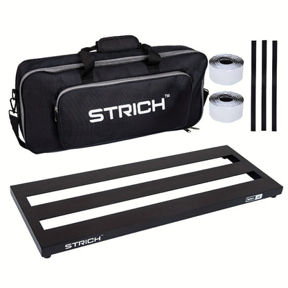 Guitar Pedalboard, 22 Inches for Organizing And Carrying Guitar Effects Pedals