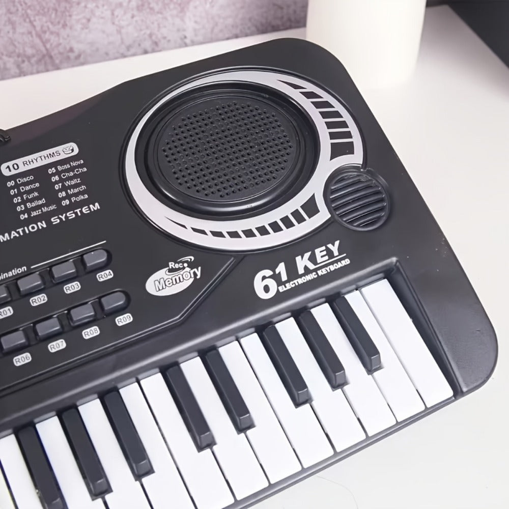 Portable Electronic Keyboard, 61-key electronic keyboard, USB, Portable, 61-key, Organ
