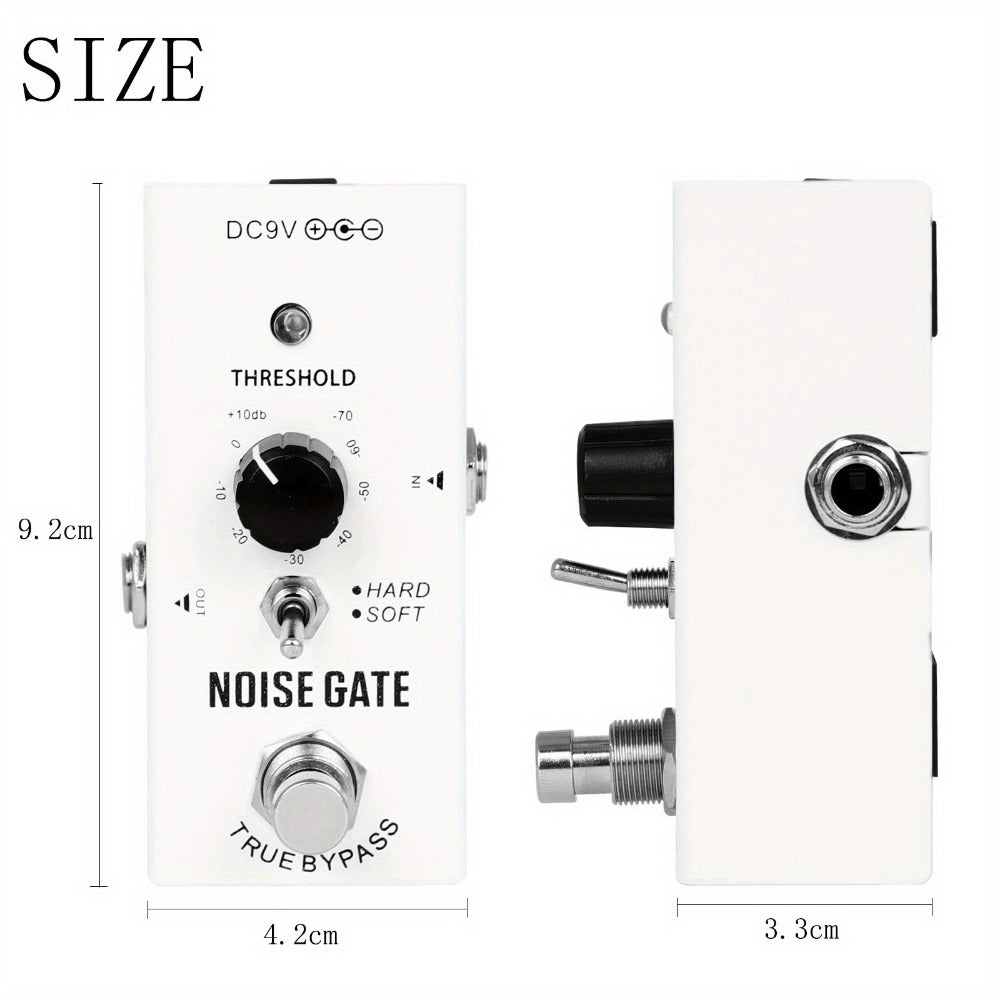 Guitar Multi-Effects Processor, Multiple, Easy, Adjust for Guitar Or Bass Tone Shaping