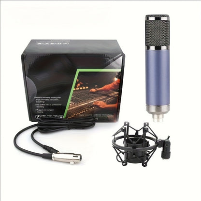 Recording Microphone, Cardioid, Condenser, F22, Metal for Recording and Streaming