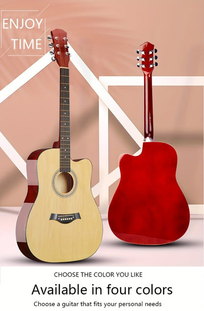 Acoustic Guitar, 41 Inches, This, Comprehensive, Designed for Lessons and Practice