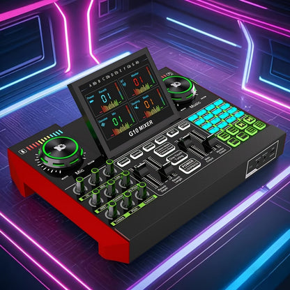 USB Audio Interface, Condenser, USB, Tenlamp, G10, Pro for Recording and Streaming