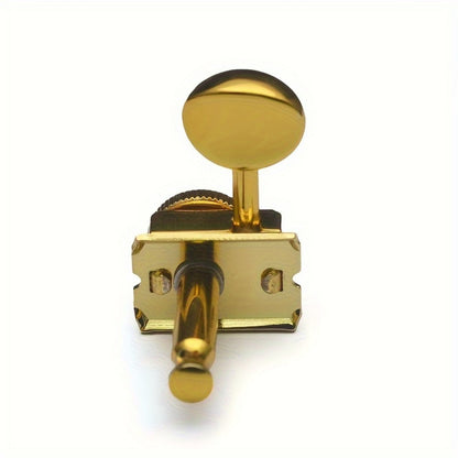 6-Inline Locking Guitar Tuners, 1:15 Ratio, Chrome or Gold Set
