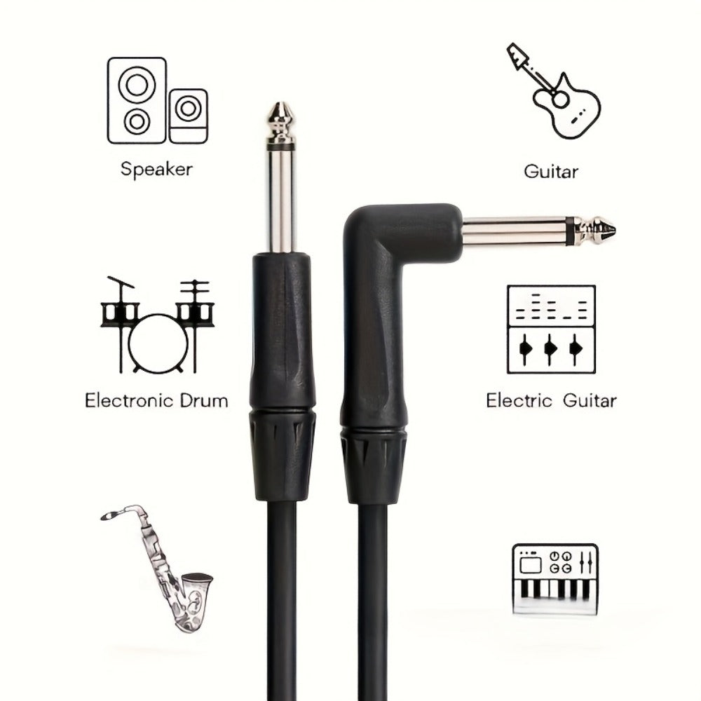 Instrument Cable, 10ft, 20ft, Premium, Quality, Electric for Connecting Instruments