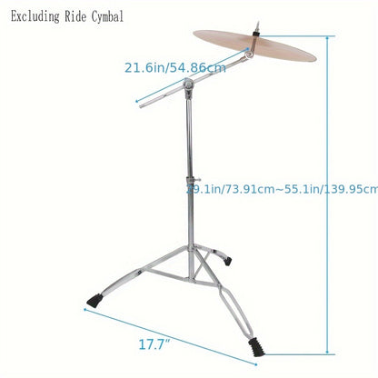 Cymbal Stand, Boom, Drum, Hardware for Mounting And Positioning A Drum Cymbal