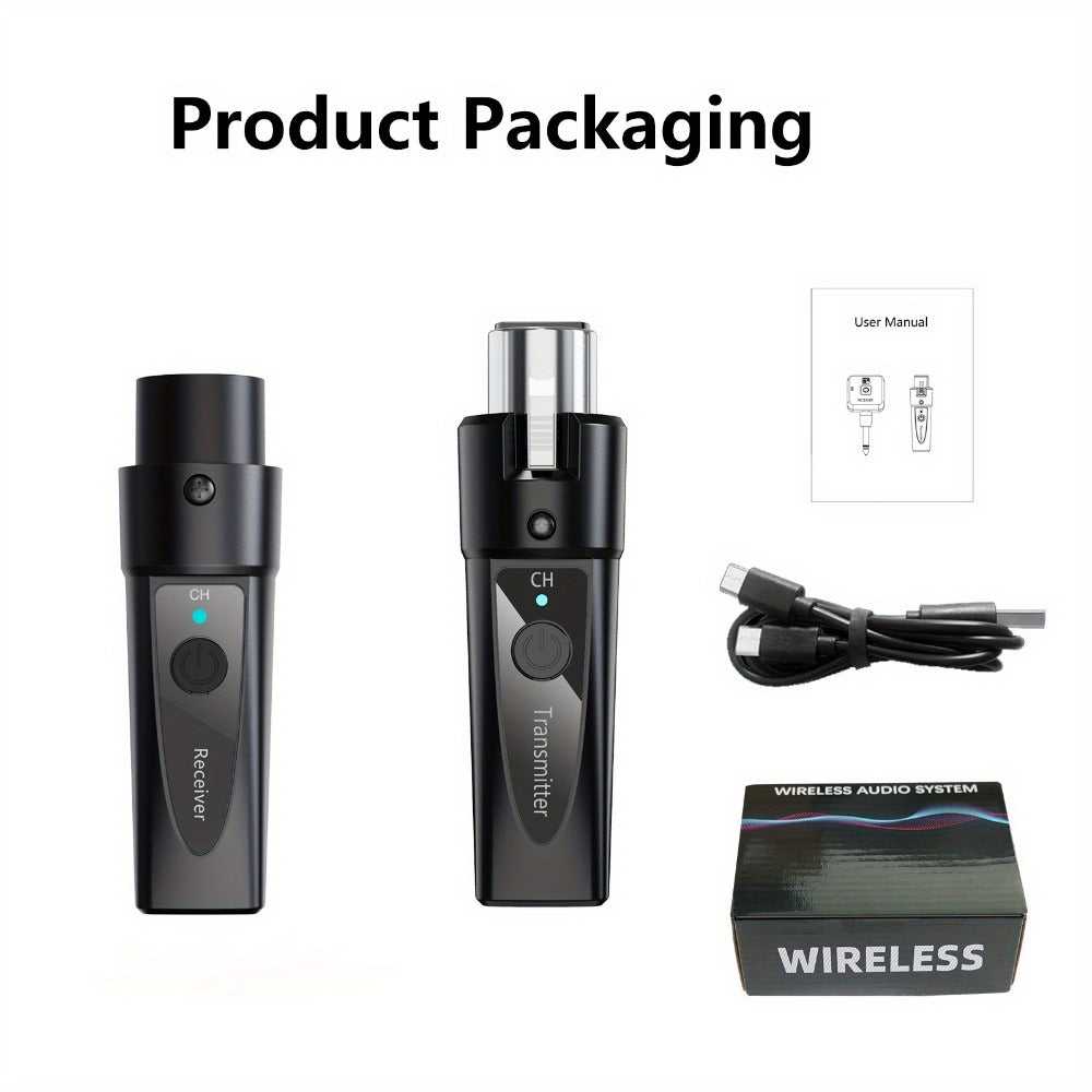 Recording Microphone, USB, 2.4 GHz Wireless, Wireless, XLR, System for Recording