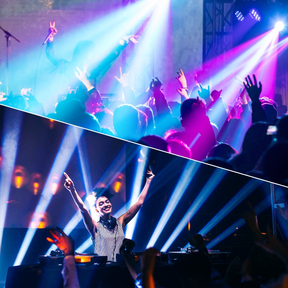 Moving Head DJ Light, DMX Control, RGBW, 40W, LED, Stage for Stage and Party Lighting