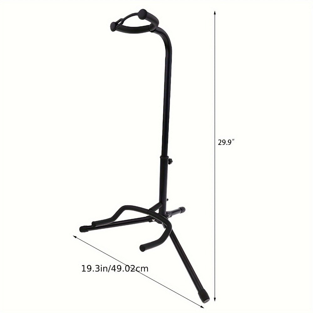 Foldable Guitar Stand for Acoustic Electric Guitar, Bass and Ukulele