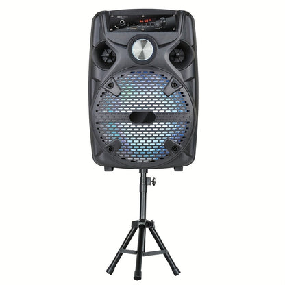 Portable PA Speaker, Rechargeable, Bluetooth, Wireless, 1100W, Subwoofer for Parties