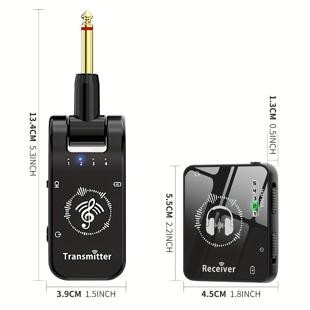 Wireless In-Ear Monitor System, Portable, 2.4 GHz Wireless for Personal Monitoring