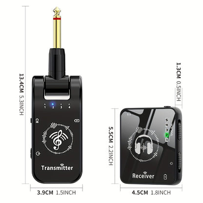 Wireless In-Ear Monitor System, Portable, 2.4 GHz Wireless for Personal Monitoring