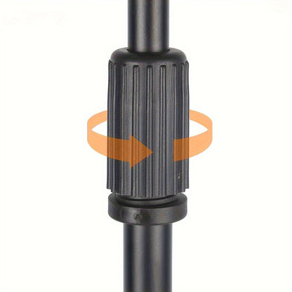 Pair of Adjustable Tripod Microphone Boom Stands for Stage and Studio