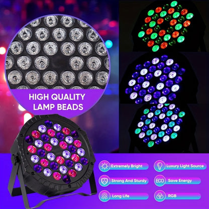 LED Stage Light, DMX Control, RGB, 20/12/10/8/6/4/2/1pc for Stage and Party Lighting