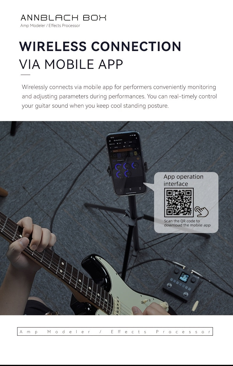 M-VAVE Digital Integrated Electric Guitar Bass Effect • BLACKBOX Black Box • Multi-Function Single-Block Speaker • Mobile Phone Computer Recording • Analog Sound Card