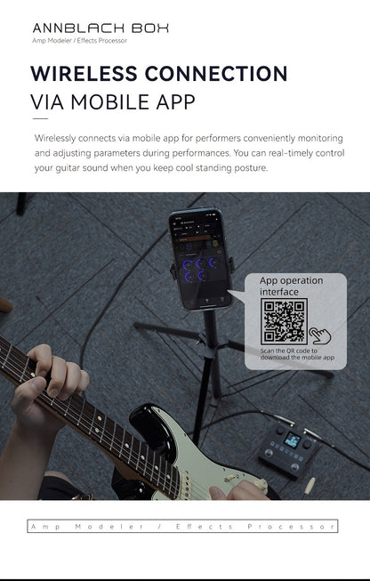 M-VAVE Digital Integrated Electric Guitar Bass Effect • BLACKBOX Black Box • Multi-Function Single-Block Speaker • Mobile Phone Computer Recording • Analog Sound Card