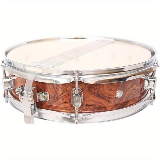 13-Inch Wood Snare Drum Kit with Sticks shown in the main product view