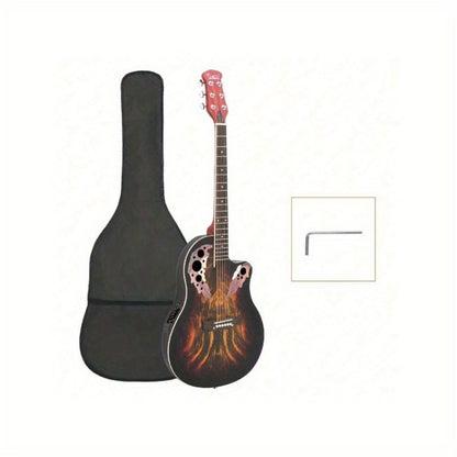 Acoustic Guitar, 41 Inch, Adjustable, Full Size, MOTOOS, Inch, Full-Size for Lessons
