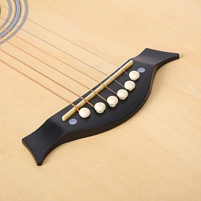 Acoustic Guitar, Black, 38 Inch, Inch, Beginner, Set for Lessons and Practice