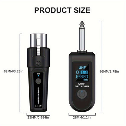 Recording Microphone, 2.4 GHz Wireless, Wireless, DOSLNLYA for Recording and Streaming