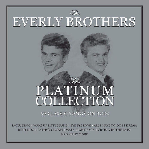 3CD The Everly Brothers The Platinum Collection