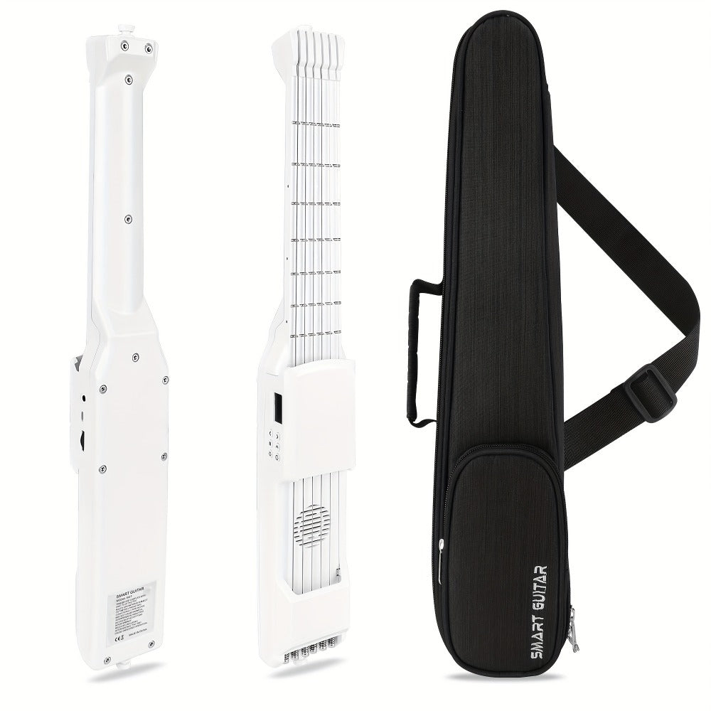 SG7 Smart Digital Guitar with LCD, MIDI, App Practice and Speakers