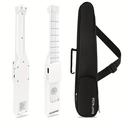 SG7 Smart Digital Guitar with LCD, MIDI, App Practice and Speakers