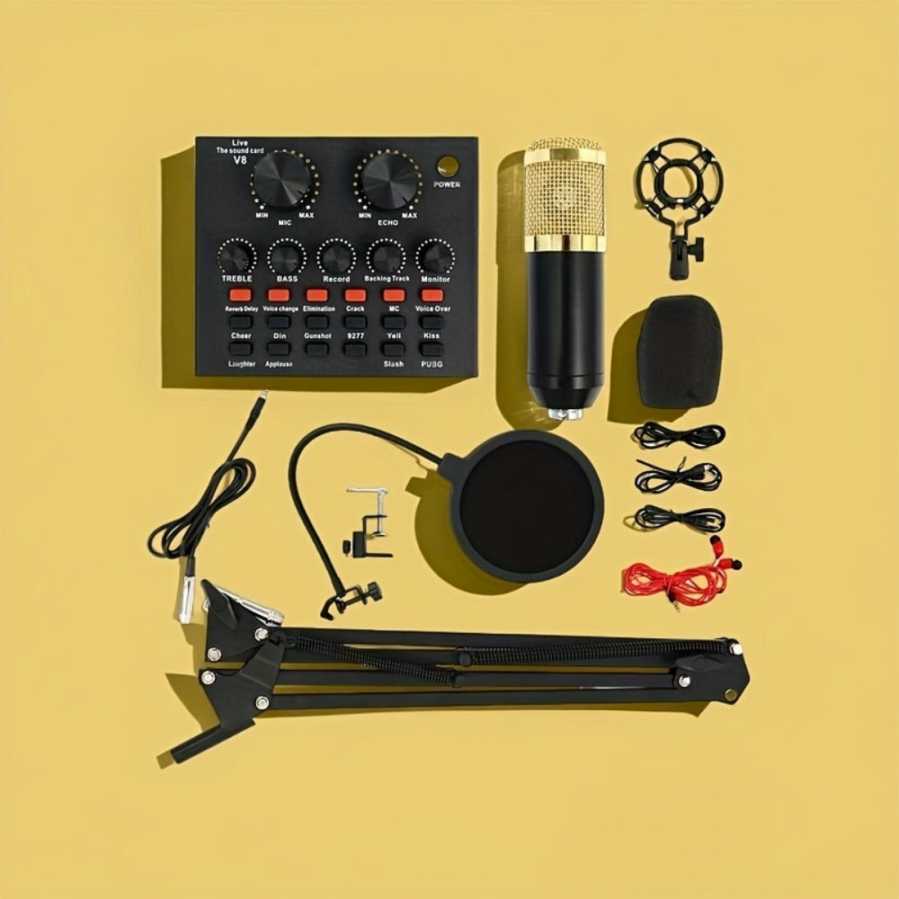 USB Audio Interface, 36V, USB, Podcast, Equipment, Bundle for Recording and Streaming