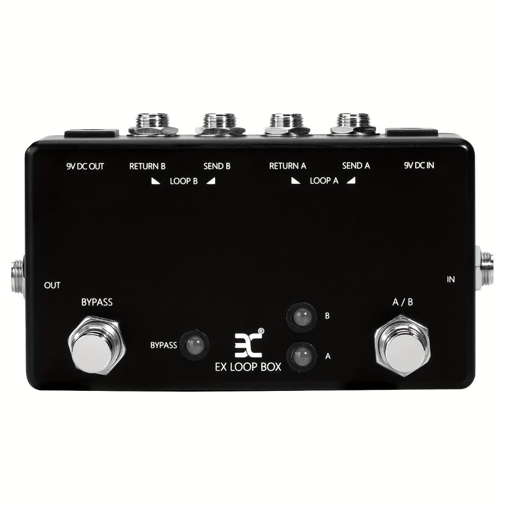 Guitar Effects Pedal, Loop, Switcher, Passive for Electric Guitar Or Bass Tone Shaping