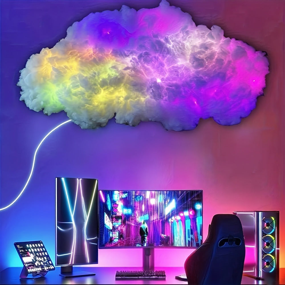 LED Stage Light, RGB, Wireless, Thunder, Cloud, DIY for Stage and Party Lighting