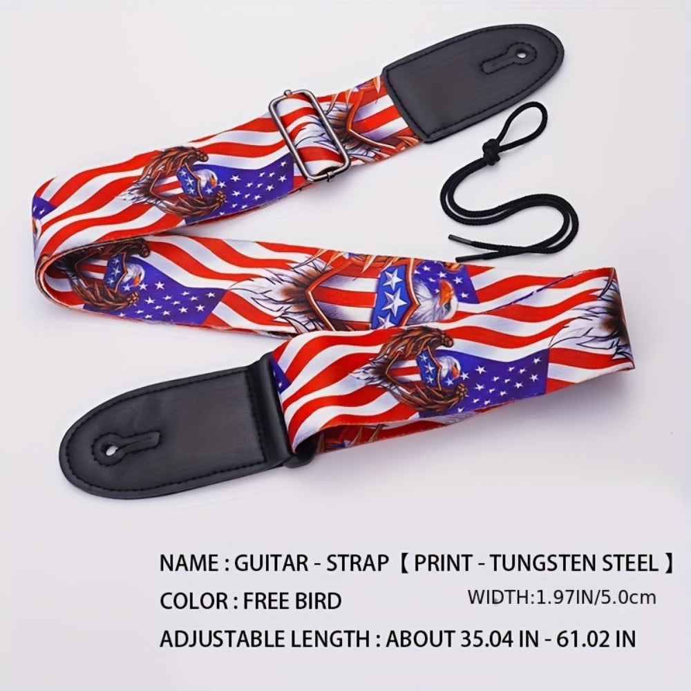 Adjustable Guitar Strap, Straps, Ukulele, Electric for Supporting A Guitar