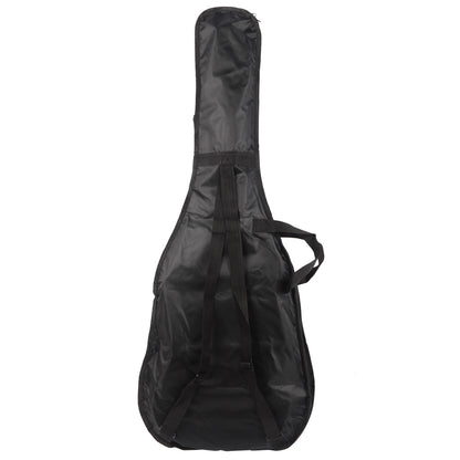 Rosewood Fingerboard Electric Guitar Black with White