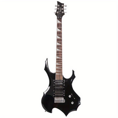 MOTOOS Burning Fire Beginner Electric Guitar