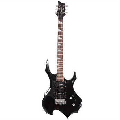 MOTOOS Burning Fire Beginner Electric Guitar