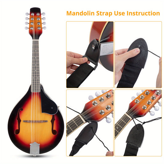 A-Type with Pickguard and Cotton Bag Maple Mandolin Sunset Color