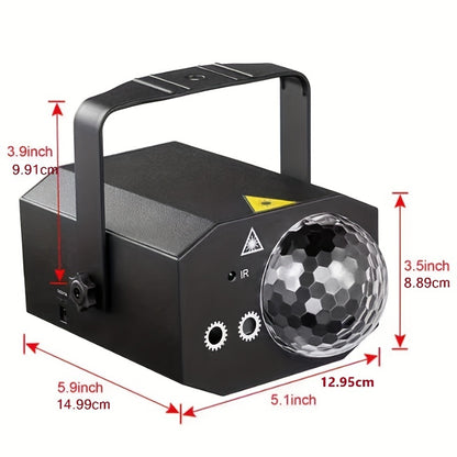 [Lights For Party] 64 Patterns In One, Lights For Party/Lights That Sync With Music/Lights For Decoration/Lights With Remote/Lights Party/Lights For Parties/Lights Dj