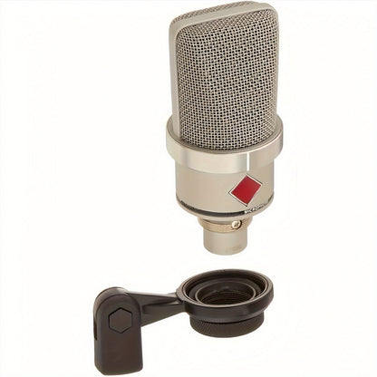 TLM 102 Professional 48V Large Diaphragm Wired Metal Condenser Microphone Noise Canceling Studio Recording Live Broadcast Game Interviews