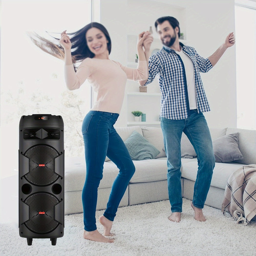 Portable PA Speaker, 36V, Wireless, USB, System, Built-In for Parties and Karaoke
