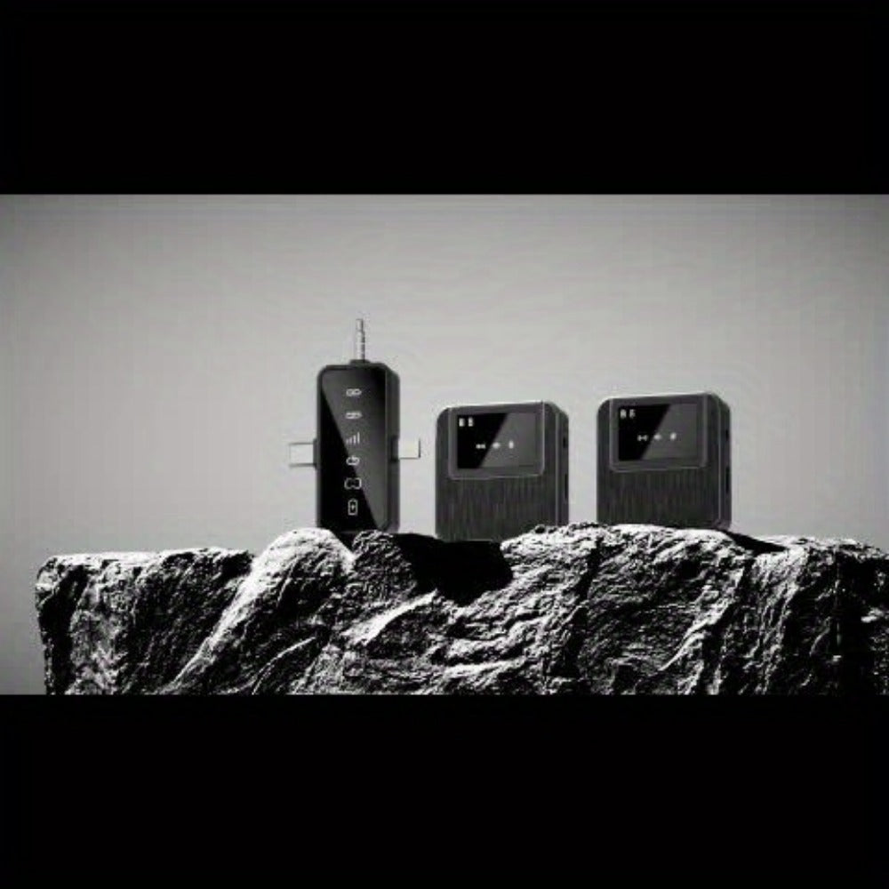 Recording Microphone, Wireless, Portable, Lavalier for Recording and Streaming