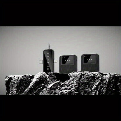 Recording Microphone, Wireless, Portable, Lavalier for Recording and Streaming