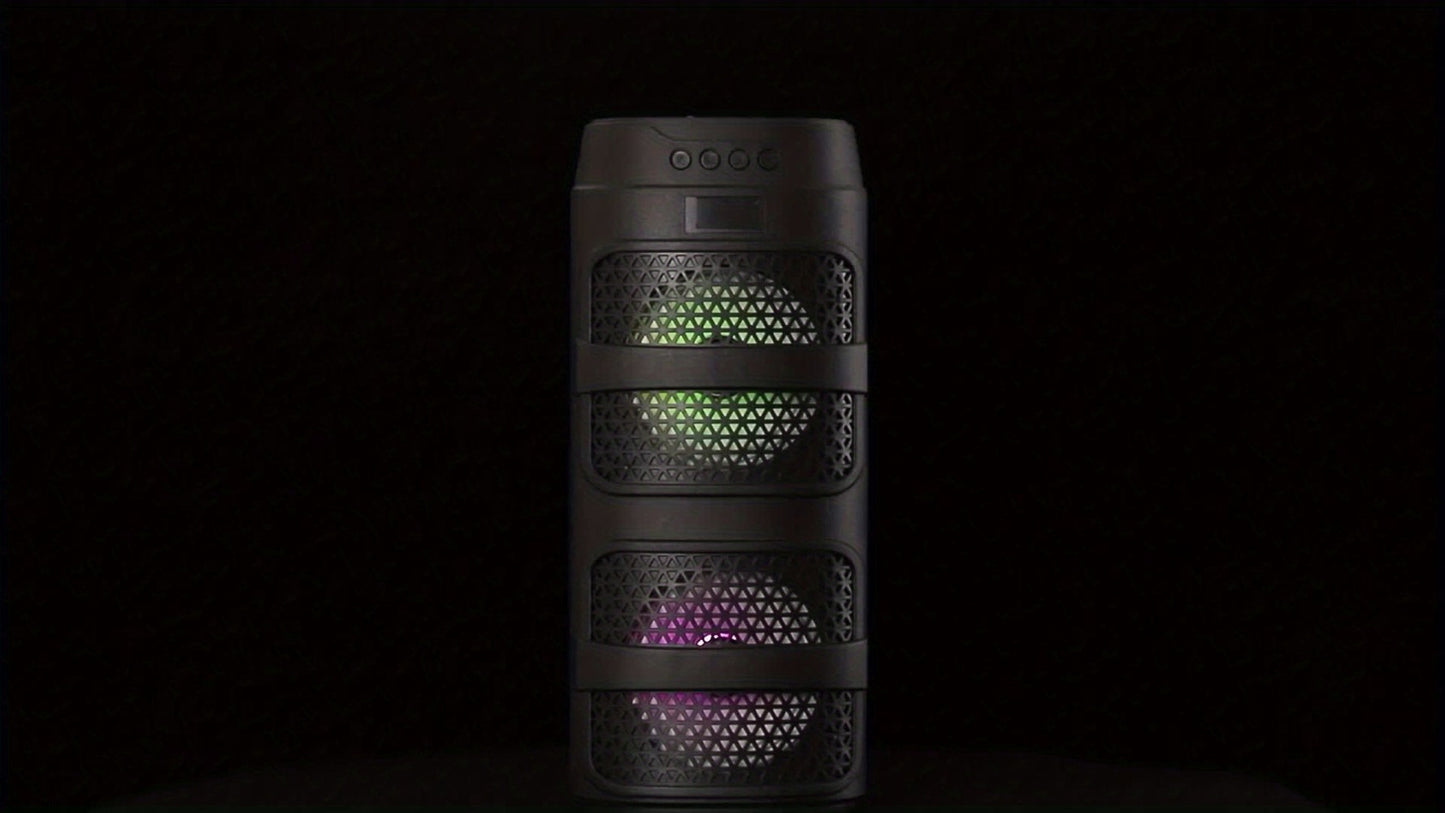 Portable PA Speaker, Stereo, Wireless, USB, 3000Watts, Speakers for Parties and Karaoke